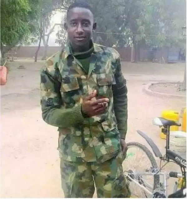 So Sad! Another Cute Nigerian Soldier Fallen by Boko Haram (Photo)